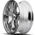 Ridler 606 18x8 5x5" +0mm Chrome Wheel Rim 18" Inch 606-8873C