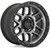 KMC KM544 Mesa 17x8.5 5x5" +0mm Black/Tint Wheel Rim 17" Inch KM54478550400