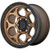 KMC KM541 Dirty Harry 17x9 6x5.5" -12mm Bronze Wheel Rim 17" Inch KM54179068612N