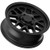 KMC KM717 Bully Overland 16x8 6x5.5" +0mm Satin Black Wheel Rim 16" Inch KM71768068700