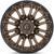Fuel D681 Rebel 8 20x10 8x6.5" -18mm Bronze Wheel Rim 20" Inch D68120008247