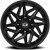 Vision 361 Spyder 22x12 8x6.5" -51mm Satin Black Wheel Rim 22" Inch 361-22281SB-51