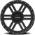 Vision 354 Manx 2 18x9 6x135 +12mm Satin Black Wheel Rim 18" Inch 354-8936SB12