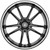 Asanti ABL-23 DELTA 22x10.5 5x4.5" +35mm Gloss Black SSL Wheel Rim 22" Inch ABL23-22051235BK