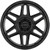 KMC KM716 Nomad 17x8 5x4.5" +38mm Satin Black Wheel Rim 17" Inch KM71678012738
