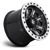 Fuel UTV D910 Hardline Beadlock 15x7 4x156 +38mm Black/Milled Wheel Rim 15" Inch D9101570A554