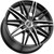 MKW M124 20x8.5 5x110/5x115 +40mm Black/Machined Wheel Rim 20" Inch M124-2085003140B