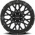 Vision 412 Rocker 24x12 6x5.5" -51mm Satin Black Wheel Rim 24" Inch 412-24283SB-51