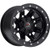 Vision UTV 550 12x8 4x156 -10.2mm Matte Black Wheel Rim 12" Inch 550-128156MB4