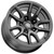 Icon Alloys Vector 5 17x8.5 5x5" -6mm Satin Black Wheel Rim 17" Inch 2617857345SB