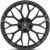 (Set of 4) Staggered-Asanti ABL-39 Mogul 20" 5x120 20mm Satin Black Wheels Rims AB039MX20855220-AB039MX20055220