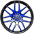 Spec-1 SP-65 17x8 5x105/5x4.5" +42mm Black/Blue Wheel Rim 17" Inch SP-651782842GBBLM