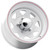 Allied 80W 8 Spoke Trailer 15x7 8x6.5" +0mm White w/cap Wheel Rim 15" Inch 8057080