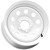 Allied 27 Trailer Mod 12x4 5x4.5" +0mm White Wheel Rim 12" Inch 2724012-W