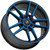 Konig Myth 18x8 5x112 +43mm Black/Blue Wheel Rim 18" Inch MY8851243F