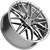 TIS 505C 20x8.5 5x4.5" +35mm Chrome Wheel Rim 20" Inch 505C-2856535