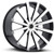 Strada S50 Gabbia 20x8.5 5x110/5x115 +35mm Black/Machined Wheel Rim 20" Inch S50051035GBM