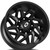 Vision 361 Spyder 17x9 8x170 +12mm Satin Black Wheel Rim 17" Inch 361-7970SB12