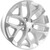 Eclipse Replicas 348 Snowflake 24x10 6x5.5" +30mm Silver Wheel Rim 24" Inch REP348-24185WSM