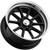 (Set of 4) Staggered-VN510 Draft 18x8,18x10 5x4.5" +0mm Gloss Black Wheels Rims VN51088012300-VN51081012312