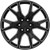 Replica PR199 Y-Spoke 22x9 6x5.5" +28mm Black/Milled Wheel Rim 22" Inch 199M-2295828