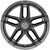 Platinum 464 Lotus 17x8 5x4.5" +40mm Gloss Black Wheel Rim 17" Inch 464-7866BK+40