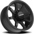 Vision 351 Flow 17x8.5 8x6.5" +18mm Satin Black Wheel Rim 17" Inch 351-7881SB18