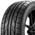 225/50R18 Lexani LXUHP-207 99W XL Black Wall Tire LXST2071850020