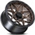 Lock Off-Road Matrix 22x10 5x5"/5x5.5" -18mm Bronze Wheel Rim 22" Inch MATRIX-221021MRMBR