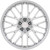 TSW TW001 Daytona 19x9.5 5x4.5" +25mm Silver Wheel Rim 19" Inch TW001SX19951225