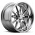 (Set of 4) Staggered US Mags U110 Rambler 15x7,15x8 5x4.75" Chrome Wheels Rims U11015706140-U11015806145