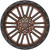Vortek VRT-604 18x9 6x135/6x5.5" +0mm Bronze Wheel Rim 18" Inch 604189570MZBR