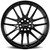 DRW D22 18x8 5x108/5x4.5" +38mm Gloss Black Wheel Rim 18" Inch D22-188010H1083873B