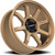 Vision 351 Flow 16x8 5x4.5" +0mm Bronze Wheel Rim 16" Inch 351-6865BZ0