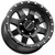 Raceline 935B Defender 17x9 8x6.5" -12mm Satin Black Wheel Rim 17" Inch 935B-79080-12