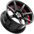 Spec-1 SP-73 17x7.5 5x110/5x4.5" +42mm Black/Red Undercut Wheel Rim 17" Inch SP-7317753542GBRU