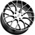 Petrol P2B 17x8 5x112 +32mm Black/Machined Wheel Rim 17" Inch 1780P2B325112F72