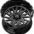 TIS 547BM 20x12 5x4.5"/5x5" -44mm Black/Milled Wheel Rim 20" Inch 547BM-2120544