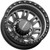 Vision 408 Manx 2 Dually 17x6.5 8x170 -143.35mm Gunmetal-Rear Wheel Rim 17" Inch 408-7670SGBLR