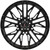 Defy D05 18x8 5x4.5" +38mm Gloss Black Wheel Rim 18" Inch D05880545+38GB