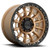KMC KM547 Carnage 17x9 5x5" +12mm Bronze Wheel Rim 17" Inch KM54779050612N