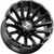 Hostile H123 Typhoon 22x12 6x5.5" -44mm Satin Black Wheel Rim 22" Inch H123-2212655047BB