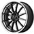 Modern Luxury MLF15 18x8 5x4.5" +35mm Gloss Black/SSL Wheel Rim 18" Inch MLF15-188051143+35GBSL