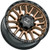 Hostile H135 Ridgecrest 20x9 8x6.5" +1mm Bronze Wheel Rim 20" Inch H135-2090816550Z