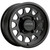 (Set of 4) Staggered-Method UTV MR414 Bead Grip 15" 4x156 Black Wheels Rims MR41457046543-MR41451046564