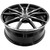 Kalon 202 Pyro 18x8 5x108/5x115 +40mm Black/Machined Wheel Rim 18" Inch 202AB-1880CG40