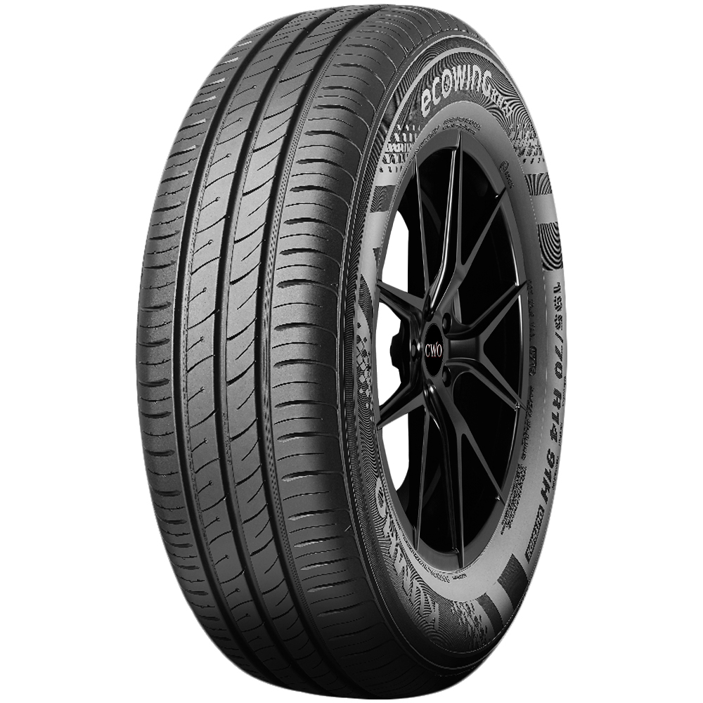 ShopCWO Black Kumho 92V 2206923 ES01 205/60R16 - EcoWing Wall Tire KH27 SL