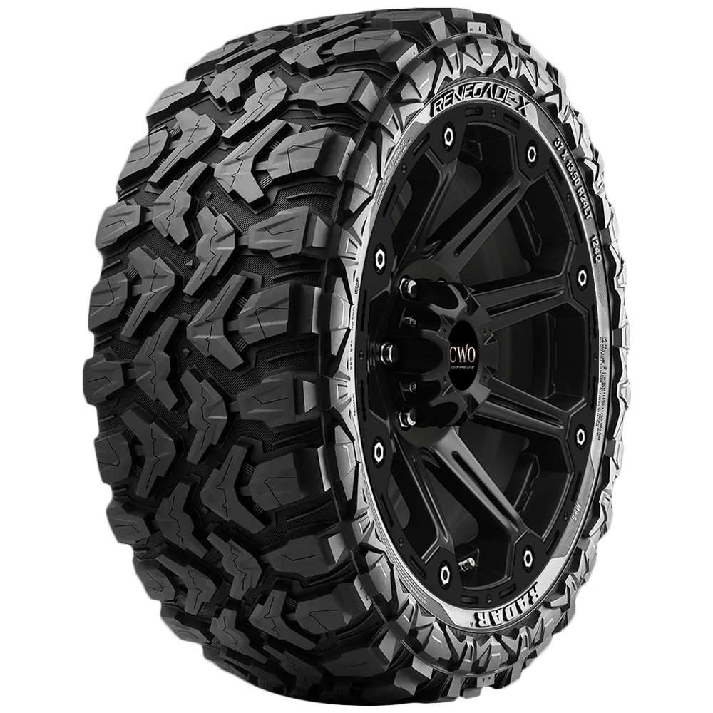 超希少！Fuel 18インチ + Radar Renegade RT Radar Renegade R/T LT33X12.50R18 118Q E Light Truck Tire for