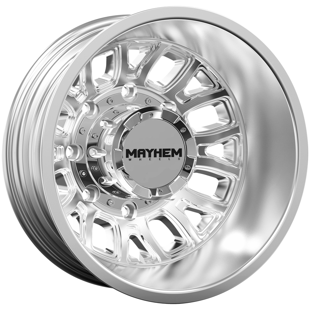 Mayhem Cogent Dually 17x6.5 8x210 -142 Polished 8107D-7679RP