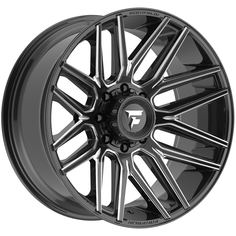 Fittipaldi FA14BM 20x10 8x180 -19 Black/Millled FA14-20108180N19BM